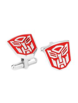 Transformers Fashion Novelty Cuff Links Movie Film Series with Gift Box