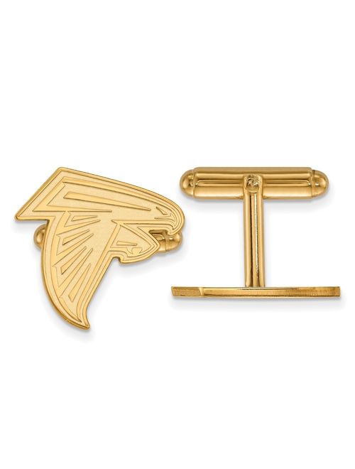 Atlanta Falcons Gold-Plated Logo Cufflinks