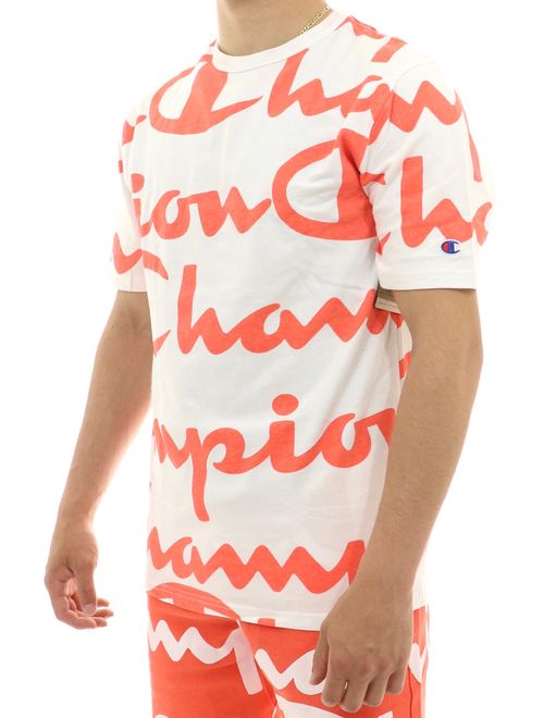 Champion Heritage All Over Script T-Shirt