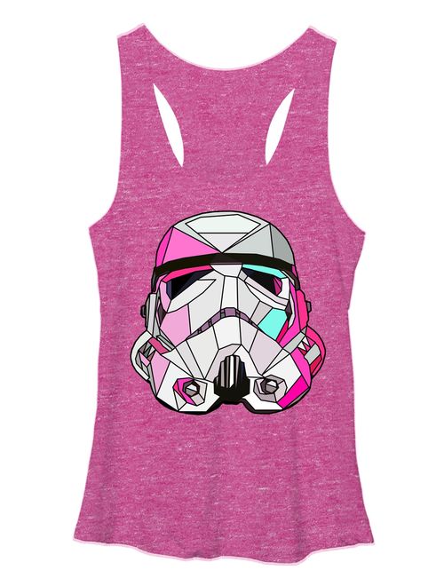 Star Wars Women's Stained Glass Stormtrooper Racerback Tank Top