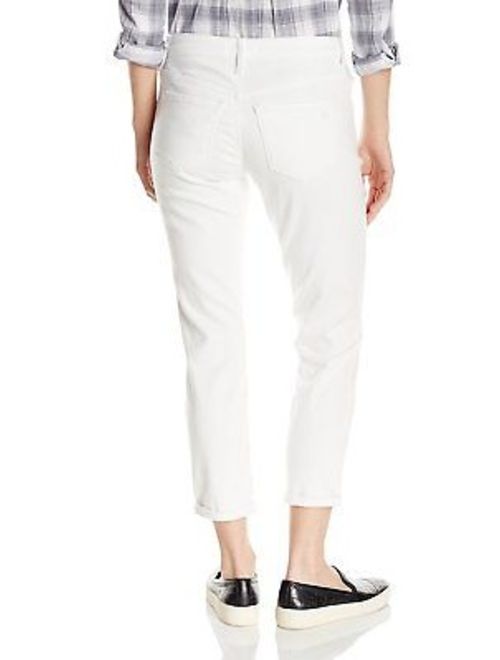 New 6004-1 Jessica Simpson Womens Monroe Boyfriend Slouch Jeans White/Vintage 32 $69