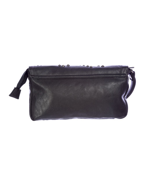 Religion Women's Faux Leather Heritage Soft Clutch Bag One Size Black