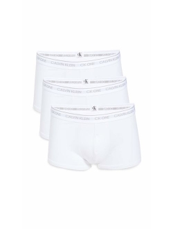 Underwear Men's CK One Cotton 3 Pack Low Rise Trunks