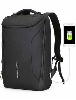 Markryden Water-proof Business laptop Backpack for School Travel Work Fits 17.3 Laptop