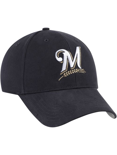 Milwaukee Brewers Fan Favorite Basic Adjustable Hat - Navy - OSFA