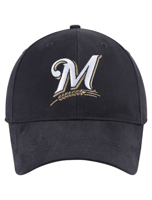 Milwaukee Brewers Fan Favorite Basic Adjustable Hat - Navy - OSFA