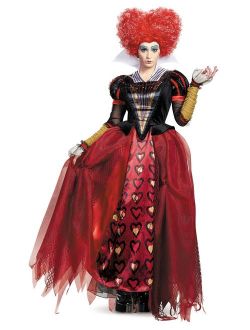 Women's Alice Red Queen Deluxe Costume