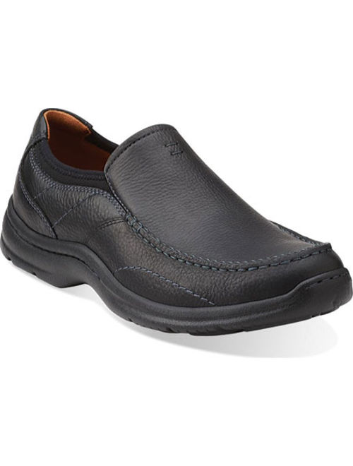 Clarks Mens Niland Energy Leather Slip On Loafers
