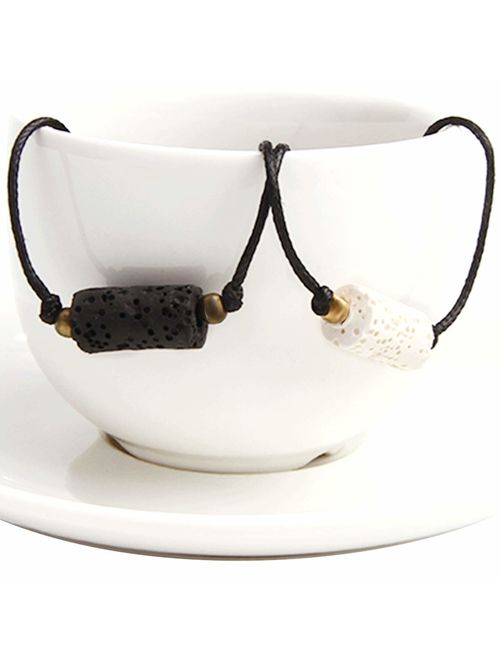 Jardme Pinky Promise Bracelet for 2, Adjustable Distance Matching Bracelets for Friends Couple Family