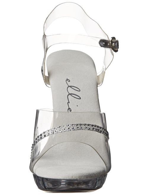 Ellie Shoes Women's M Jewel Platform Sandal