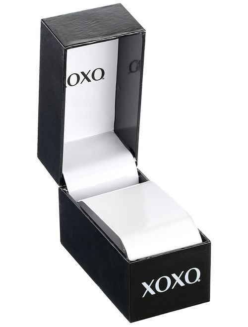 XOXO Women's Stainless Steel Analog-Quartz Watch with Alloy Strap, Silver, 17 (Model: XO5899)