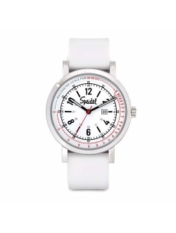 Scrub 30 Medical Watch - Pulsometer, Date Window, 24 Hour Marks, Second Hand, Luminous Hands