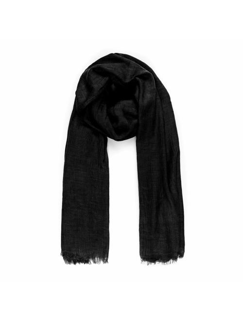 Scarves for Women: Lightweight Solid color Fall Winter Fashion Scarf by MIMOSITO