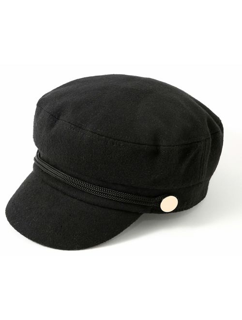 accsa Women Fashion Newsboy Cap Bakerboy Cabbie Gatsby Pageboy Visor Beret Hat