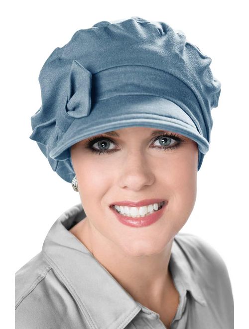 Versatility Newsboy Hat-Caps for Women with Chemo Cancer Hair Loss
