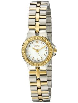 Women's 0136 "Wildflower Collection" 18k Gold-Plated Stainless Steel Watch