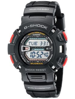 G-Shock Quartz Watch with Resin Strap, Black (Model: G9000-1V)