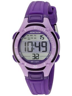 Women's 45/7062PUR Digital Chronograph Purple Watch