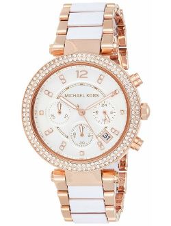 Women's Parker Rose Gold-Tone Watch MK5774