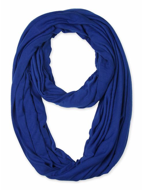 Corciova Light Weight Solid Colors Infinity Scarf Endless Loop