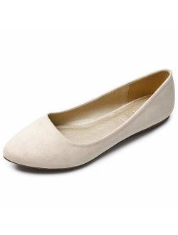 Classic Casual Pointed Toe Ballet Flats Flat Shoes for Women