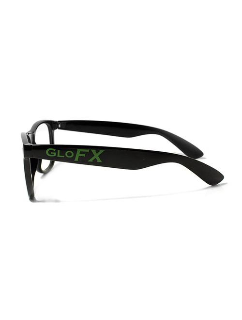 GloFX Heart Effect Diffraction Glasses - See Hearts! - Special Effect Rave EDM Festival Light Changing Eyewear...