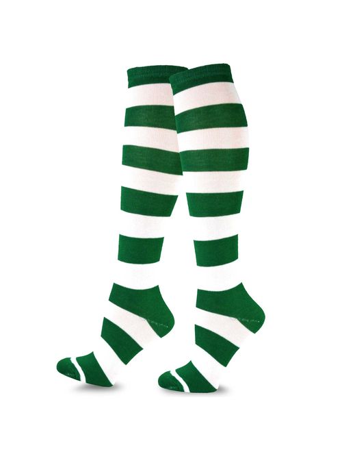 TeeHee Christmas and Holiday Fun Knee High Socks for Women 3 Pair Pack