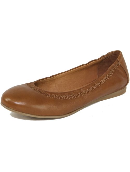 Alpine Swiss Womens Shoes Ballet Flats Genuine European Leather Comfort Loafer