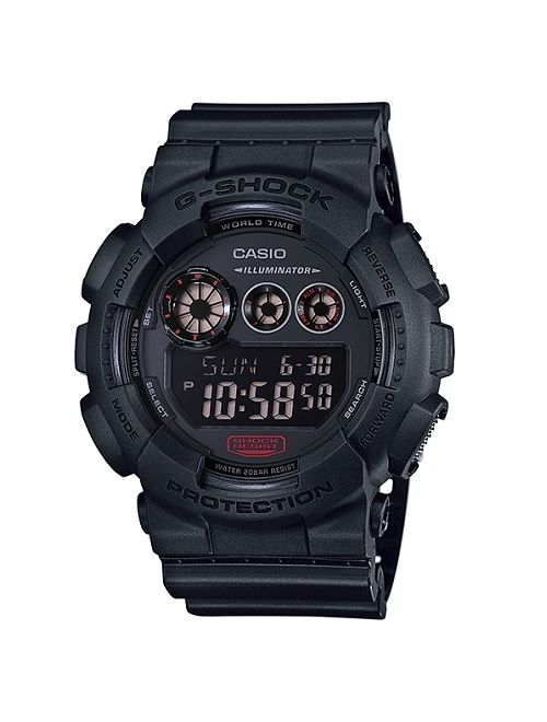 Casio G-Shock Military Black GD120MB-1 X-Large Digital Super Wristwatch
