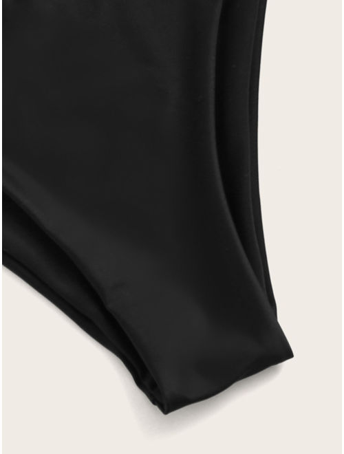 Shein 3pack Triangle Co-ord Bikini Set