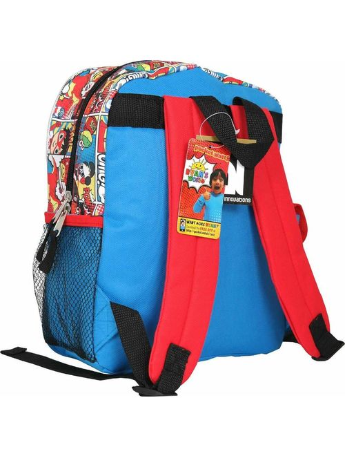 Ryan's World 12" Small Toddler Backpack