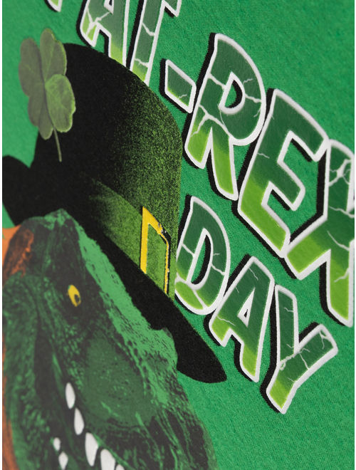 Wonder Nation Boys 4-18 & Husky St. Patrick's Day Short Sleeve Graphic T-Shirt, 2-Pack