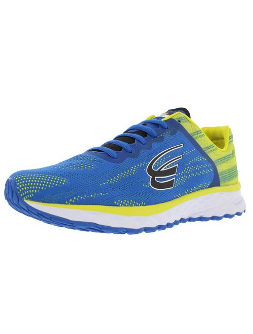 Spira Vento Men's Trainer Shoes with Springs - Royal / Solar Yellow / Black