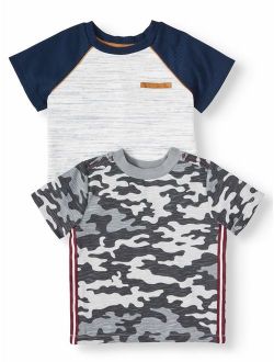 Toddler Boy Short Sleeve Graphic T-Shirt, 2 pk