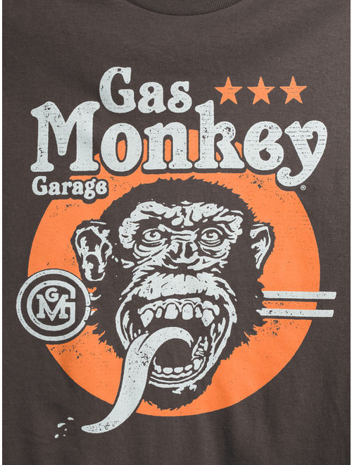 Gas Monkey Vintage-Inspired Men's and Big Men's Graphic T-shirt