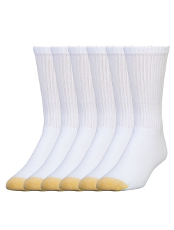 Men's Full Cushion Cotton Crew Socks, 3 Pairs
