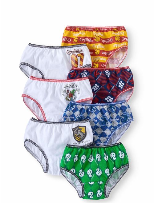 Harry Potter, Girls Underwear, 7 Pack Panties (Little Girls & Big Girls)