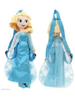 Frozen Elsa 17 Plush Backpack