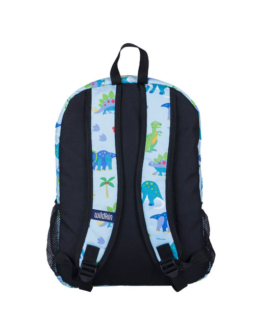 Wildkin Dinosaur Land Blue 16 Inch Kids Backpack for Boys and Girls