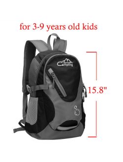 Zimtown 20L Kids Backpack Waterproof School Bag, Durable Hiking Travel Camping Daypack, for 3-6 Age Boys and Girls