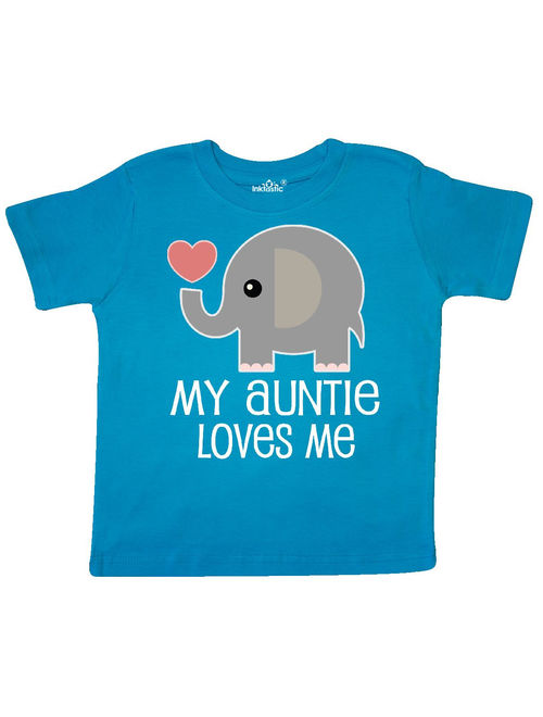 My Auntie Loves Me Niece Gift Toddler T-Shirt