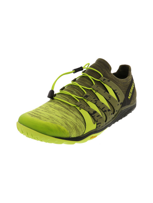Merrell Men's Trail Glove 5 3D Lime Punch Ankle-High Fabric Running - 9M