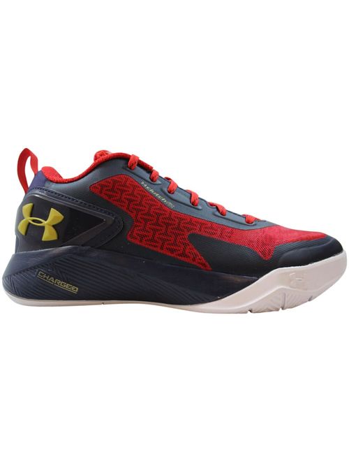 Under Armour TB Drive Low 2 Midnight Blue/Red-Metallic Gold 1276462-412 Men's Size 7