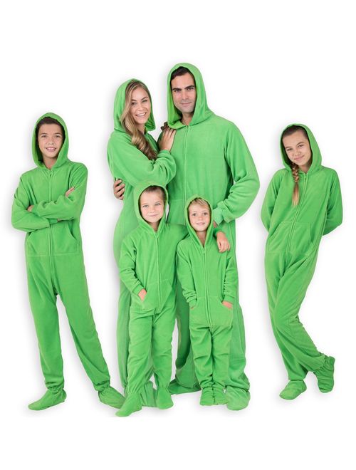 hoodie footie pyjamas