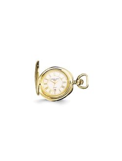 Charles Hubert Gold Men's Finish Brass Shield Pocket Watch 14.5"
