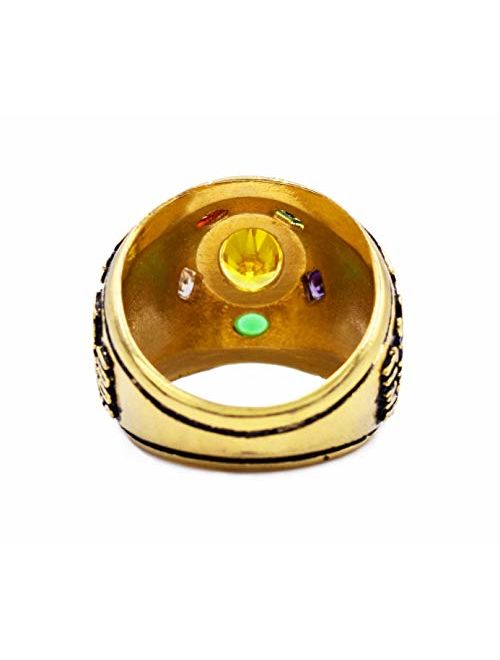 Infinity Stones Ring Inspirational Power Ring Thanos Ring Cosplay Costume Prop