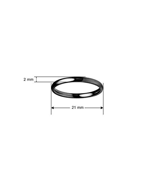 Stainless Steel 3Pcs Engagement Wedding Band Ring 2mm & 4mm Set Silver/Gold/Rose/Black Tone Sizes 5-12