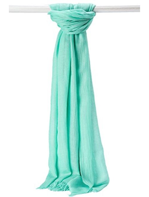 Premium Women Extreme Soft Scarf Wrap Shawl For Any Season, Super Size, Rich Color Choice