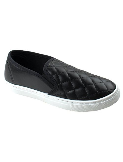 Anna Home Collection Women's Slick Ligh Weight Comfort Slip On Quilted Fashio.
