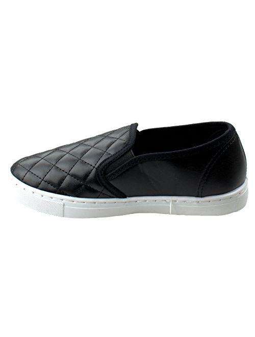 Anna Home Collection Women's Slick Ligh Weight Comfort Slip On Quilted Fashio.